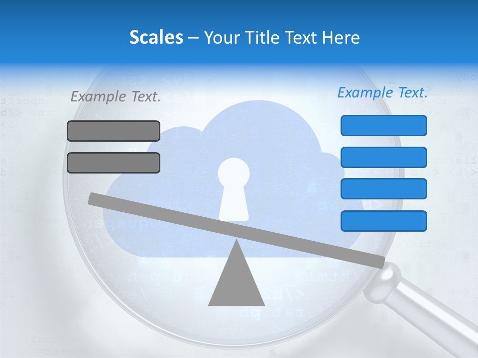 Information Cloud Tech PowerPoint Template