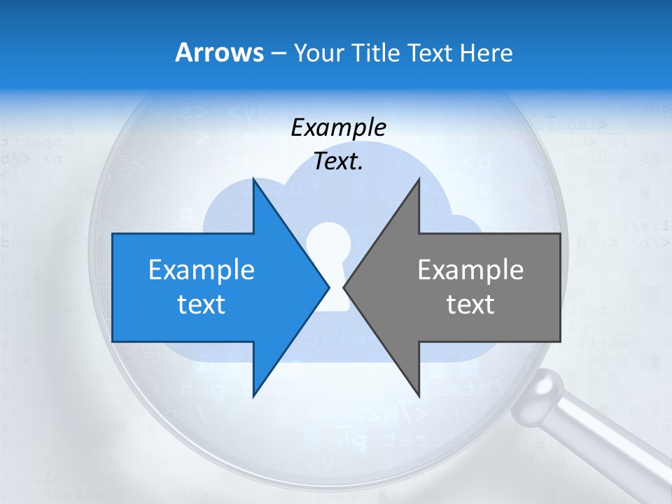 Information Cloud Tech PowerPoint Template