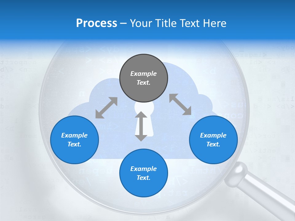 Information Cloud Tech PowerPoint Template