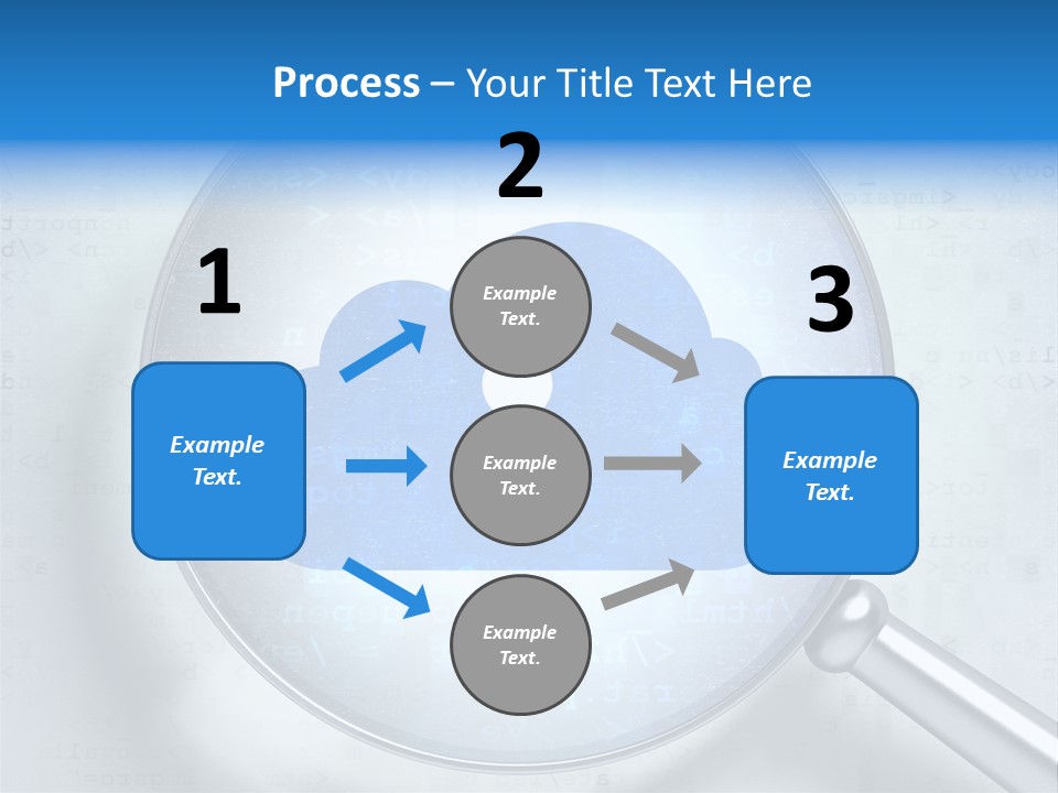 Information Cloud Tech PowerPoint Template