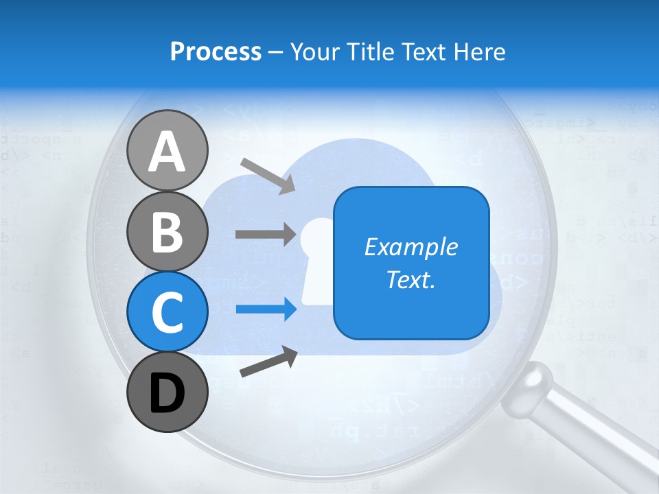 Information Cloud Tech PowerPoint Template