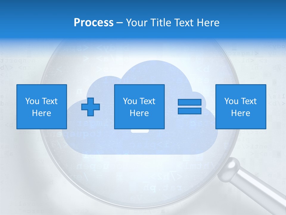 Information Cloud Tech PowerPoint Template
