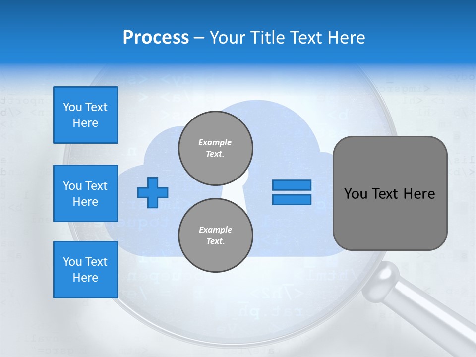 Information Cloud Tech PowerPoint Template