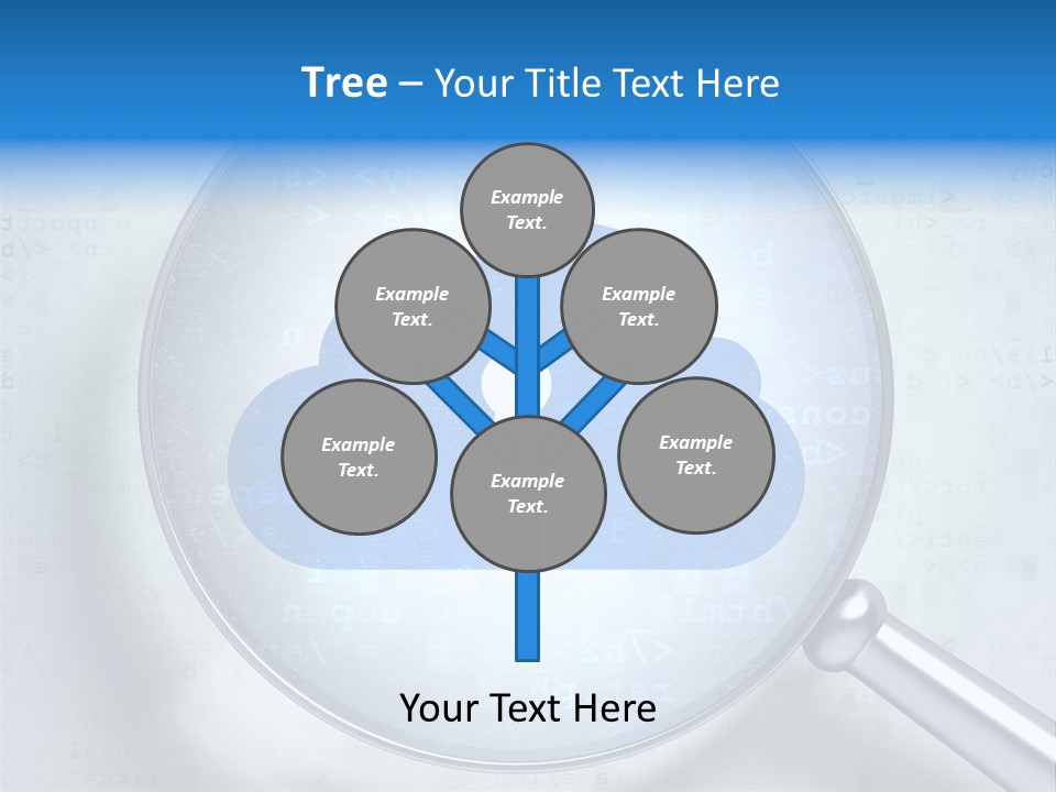 Information Cloud Tech PowerPoint Template