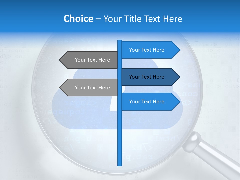 Information Cloud Tech PowerPoint Template
