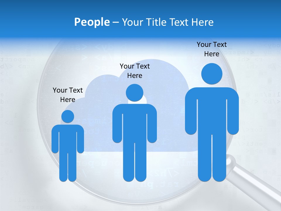 Information Cloud Tech PowerPoint Template