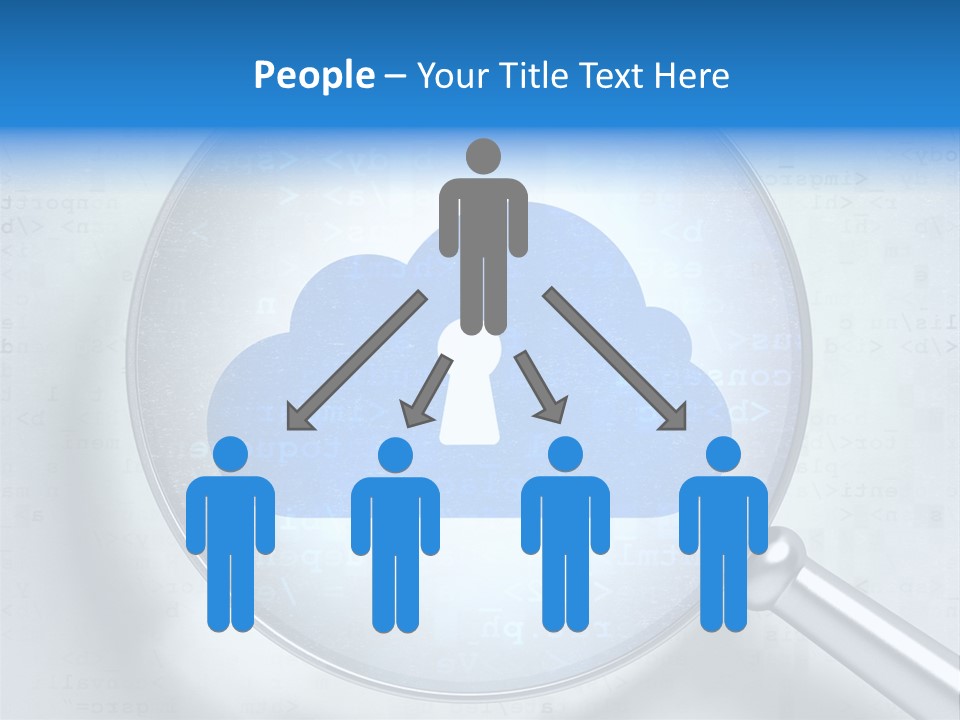 Information Cloud Tech PowerPoint Template