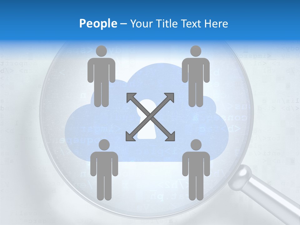 Information Cloud Tech PowerPoint Template