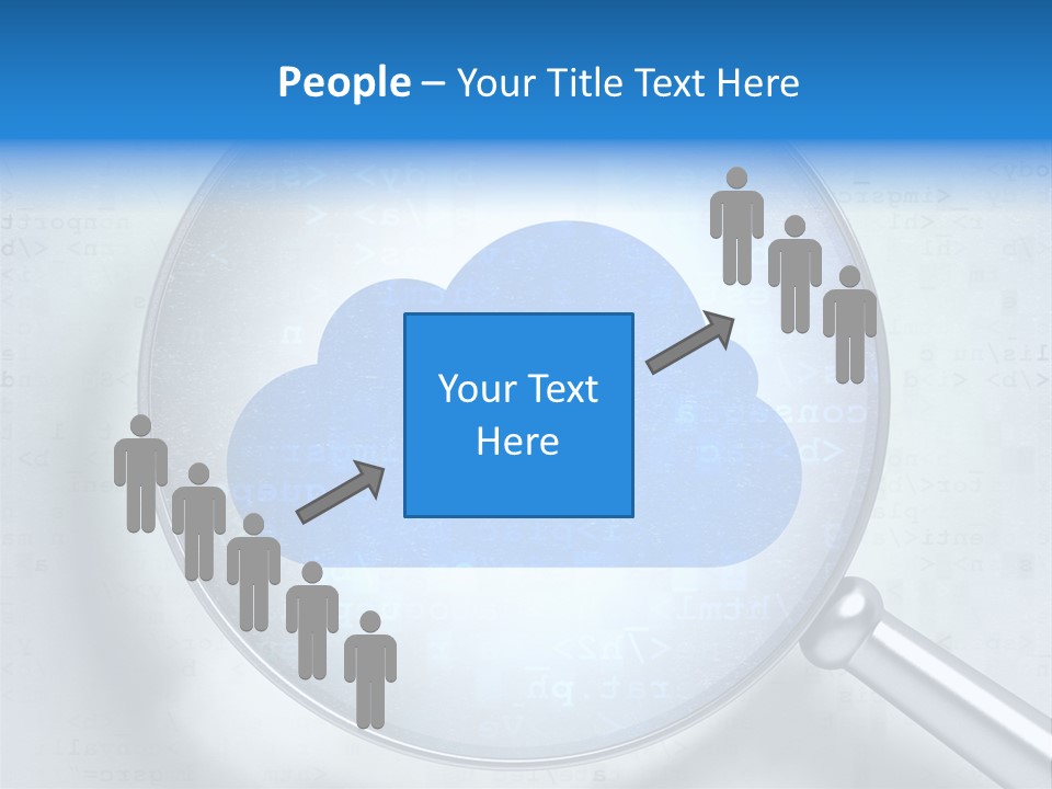 Information Cloud Tech PowerPoint Template