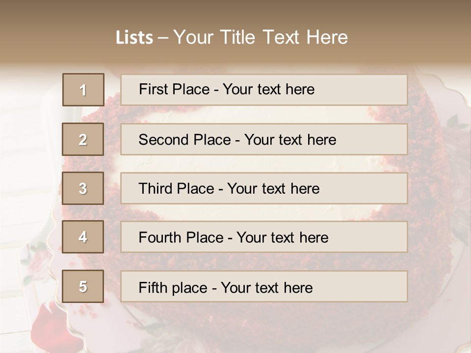 Party Cake Birthday PowerPoint Template
