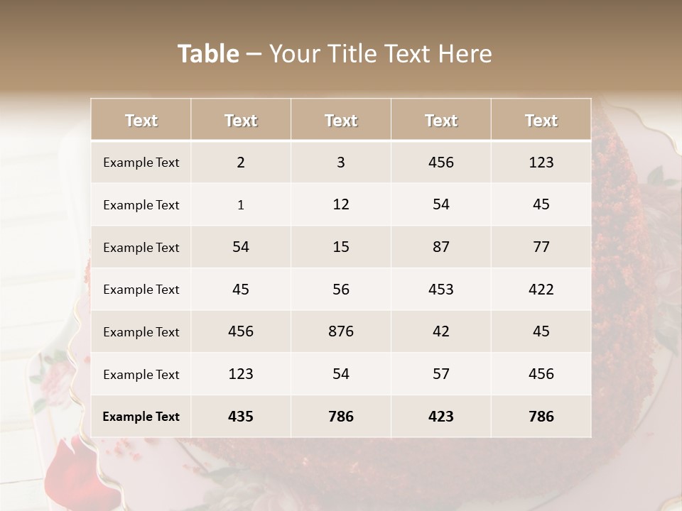 Party Cake Birthday PowerPoint Template