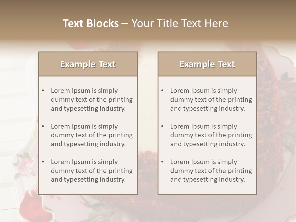 Party Cake Birthday PowerPoint Template