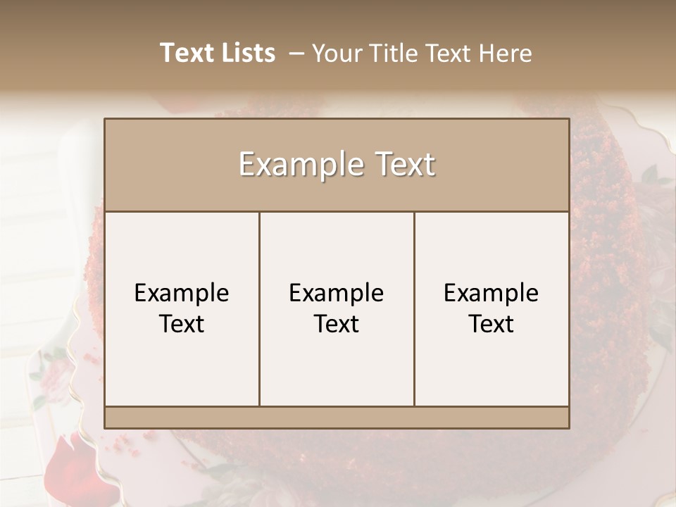 Party Cake Birthday PowerPoint Template