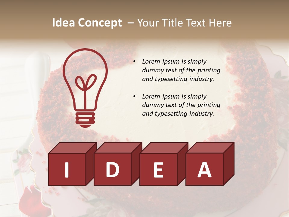 Party Cake Birthday PowerPoint Template