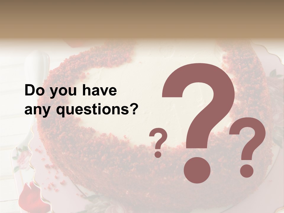 Party Cake Birthday PowerPoint Template