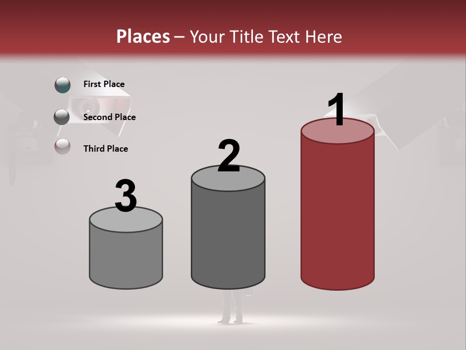 Protection Man Electronic PowerPoint Template