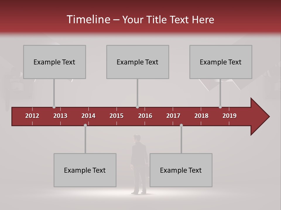 Protection Man Electronic PowerPoint Template