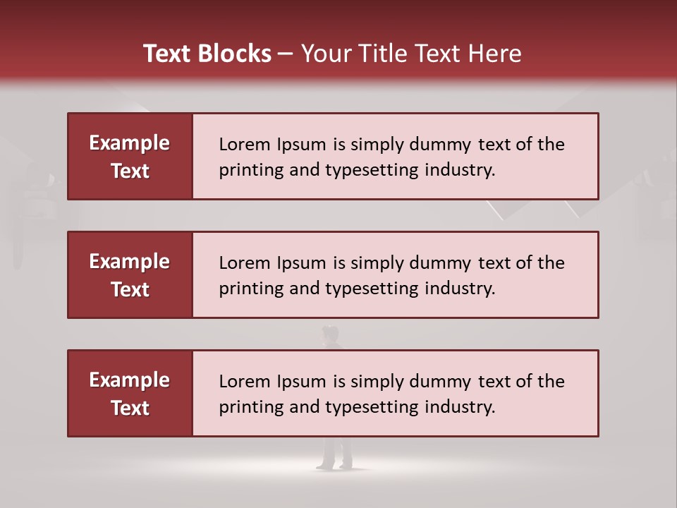 Protection Man Electronic PowerPoint Template