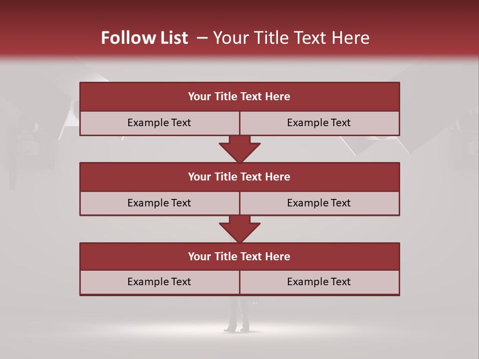 Protection Man Electronic PowerPoint Template