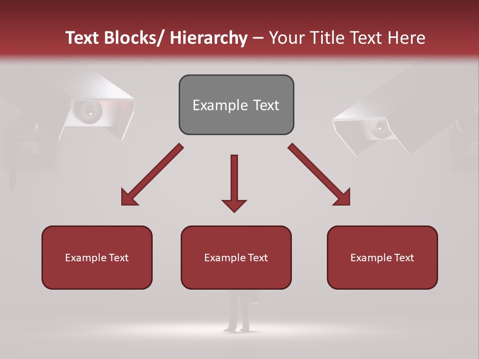 Protection Man Electronic PowerPoint Template