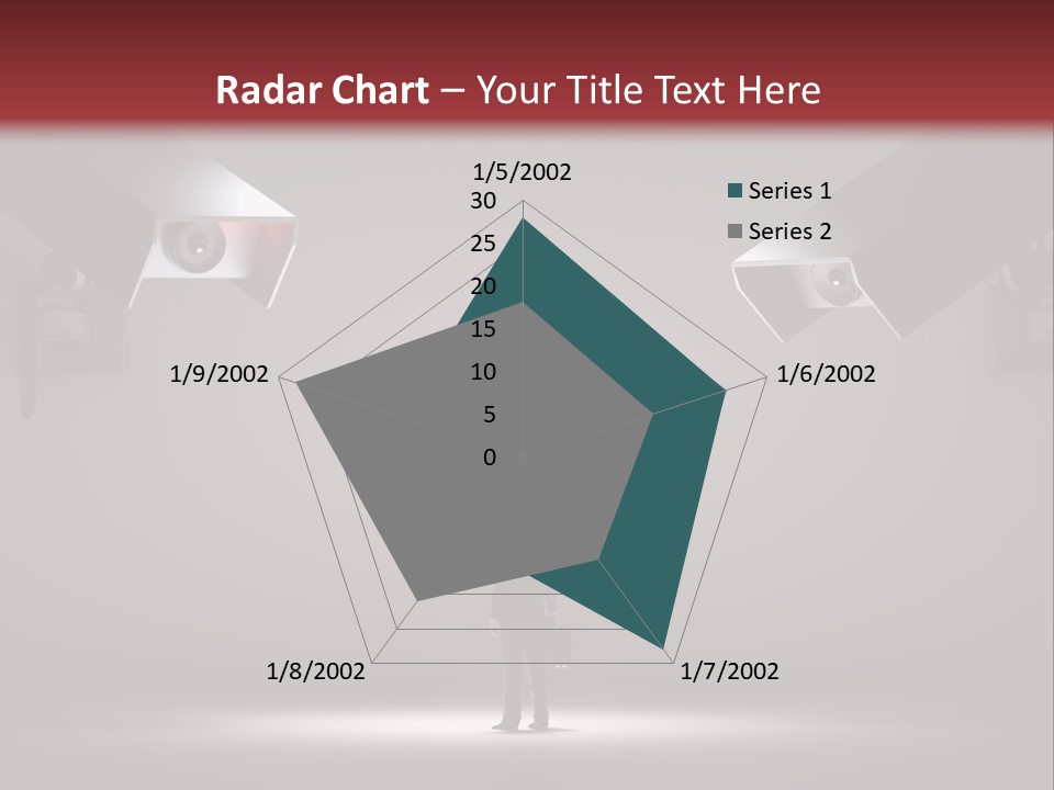 Protection Man Electronic PowerPoint Template
