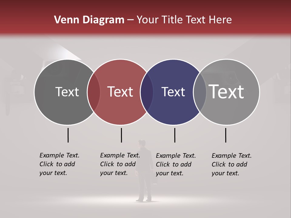 Protection Man Electronic PowerPoint Template