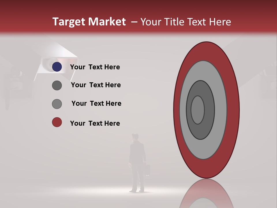 Protection Man Electronic PowerPoint Template