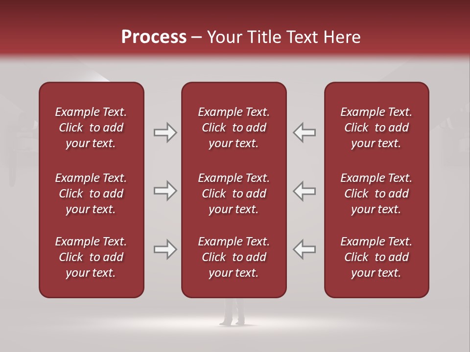 Protection Man Electronic PowerPoint Template