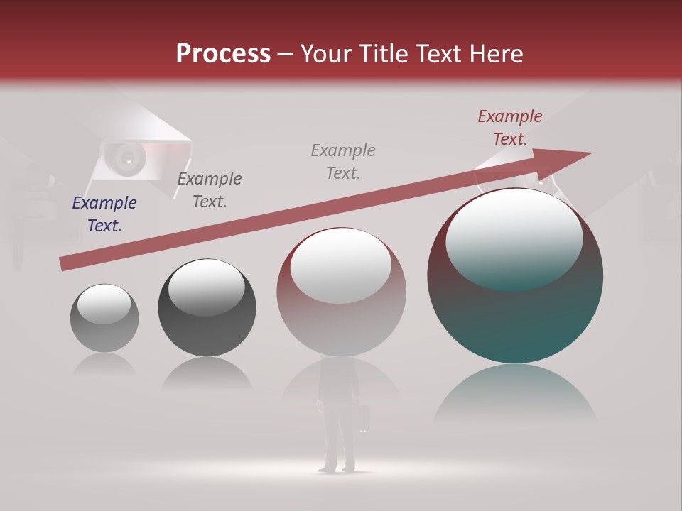 Protection Man Electronic PowerPoint Template