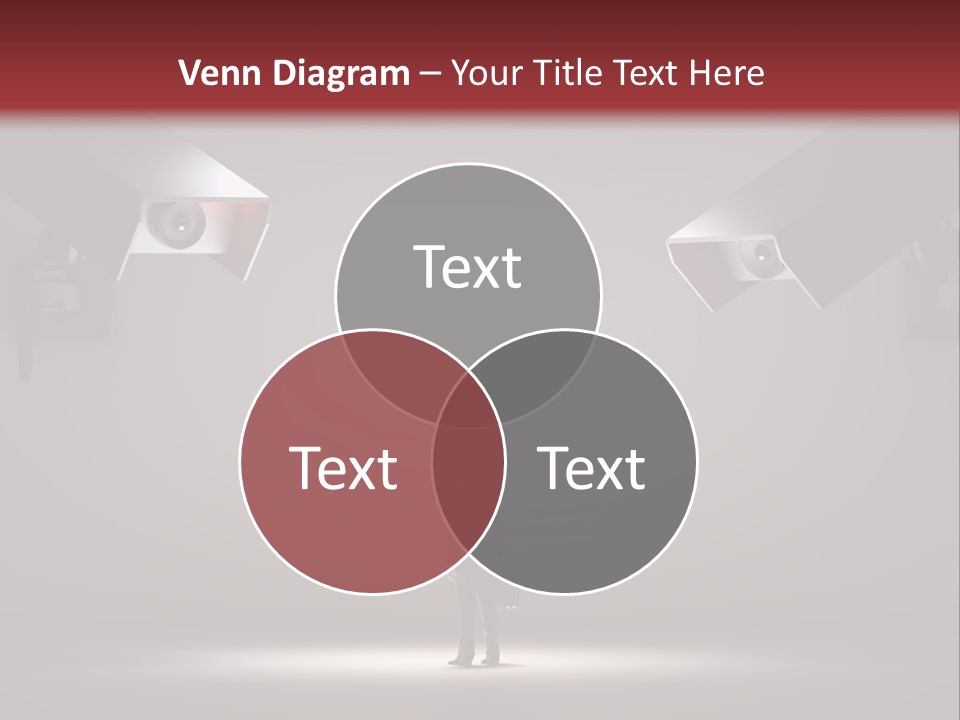 Protection Man Electronic PowerPoint Template