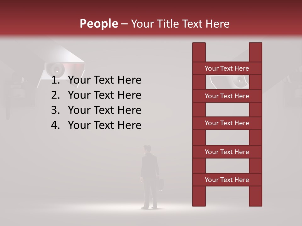 Protection Man Electronic PowerPoint Template