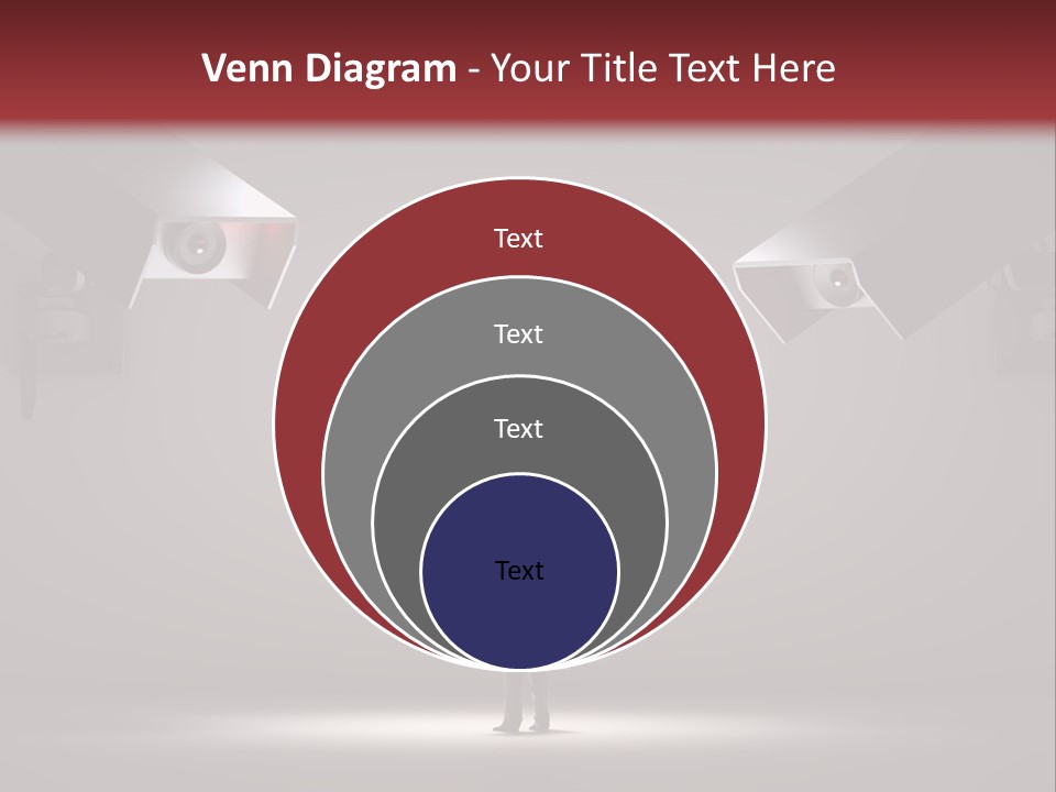 Protection Man Electronic PowerPoint Template