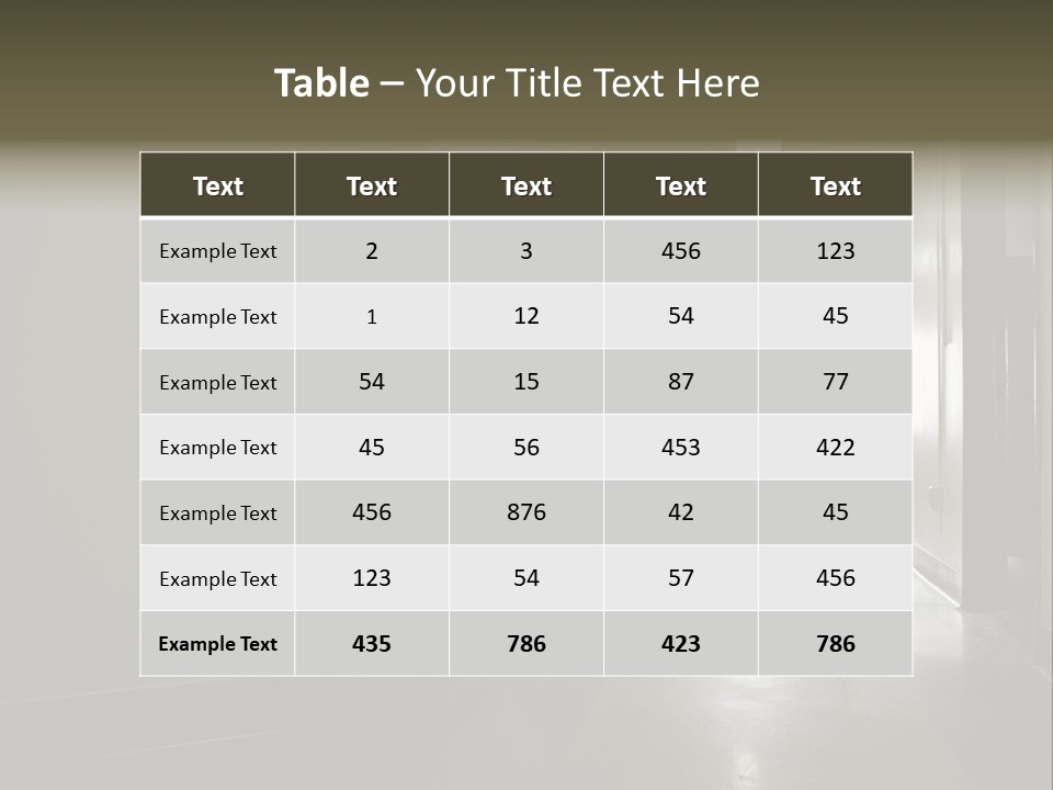 Male Principal's Problem PowerPoint Template