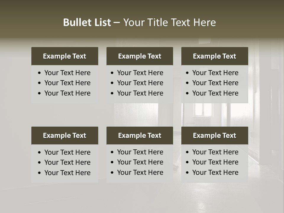 Male Principal's Problem PowerPoint Template