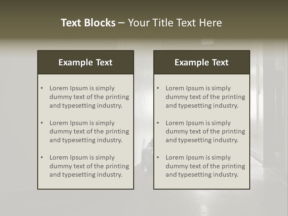 Male Principal's Problem PowerPoint Template