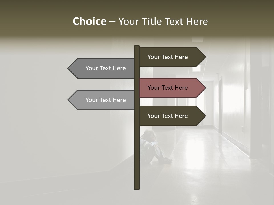 Male Principal's Problem PowerPoint Template
