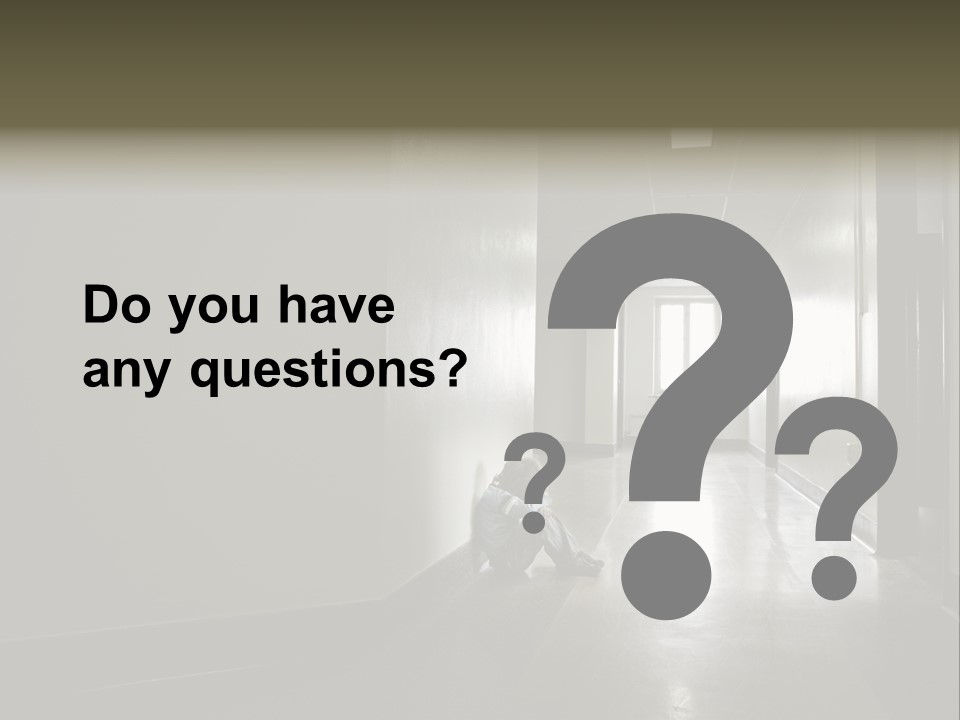 Male Principal's Problem PowerPoint Template