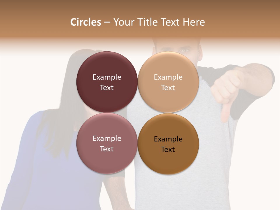 Problems Love Mood PowerPoint Template