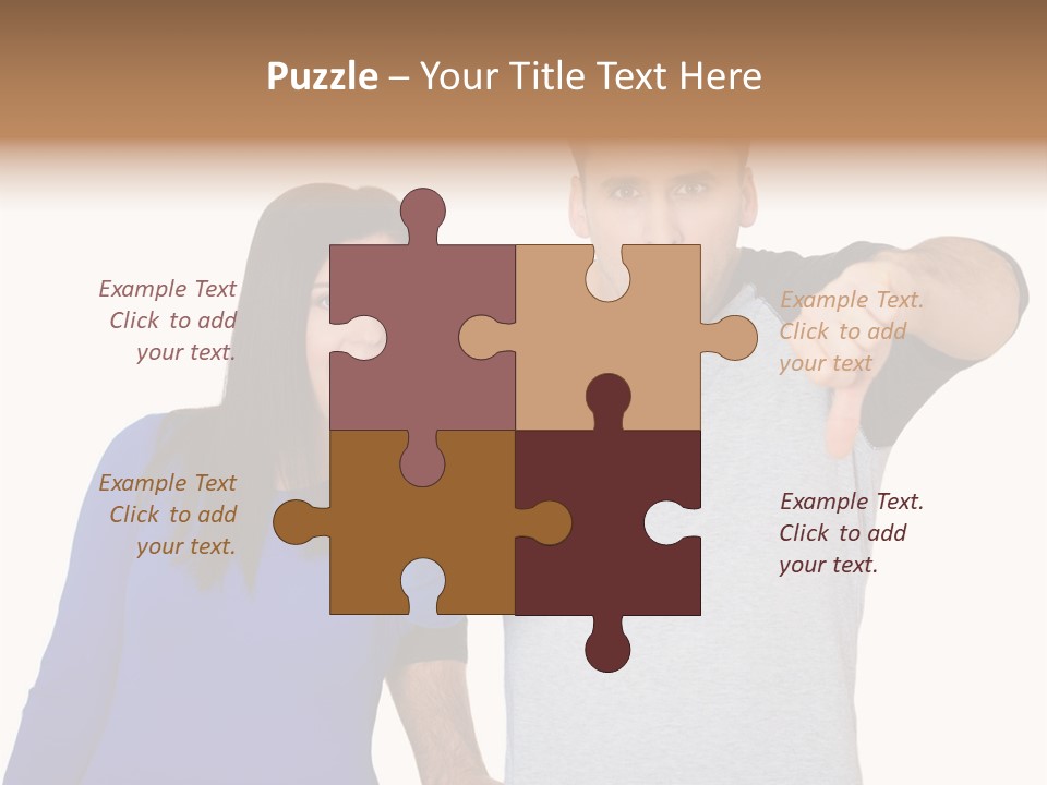 Problems Love Mood PowerPoint Template