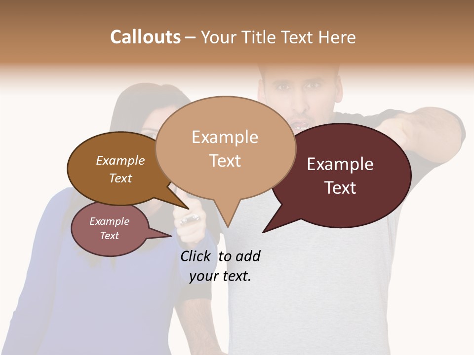 Problems Love Mood PowerPoint Template