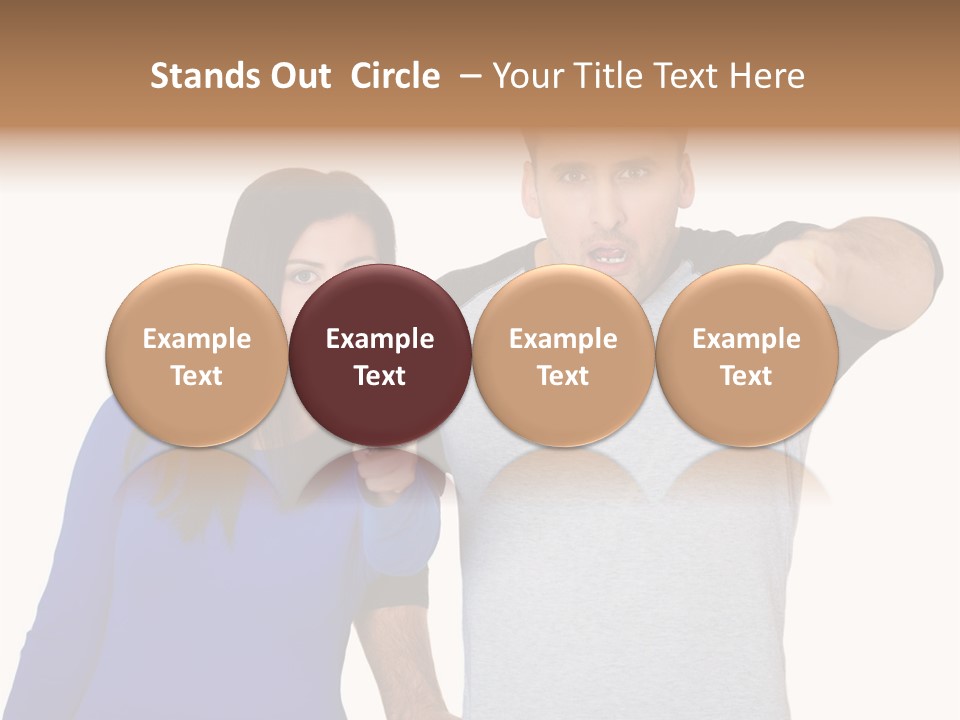 Problems Love Mood PowerPoint Template