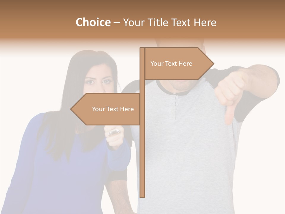 Problems Love Mood PowerPoint Template