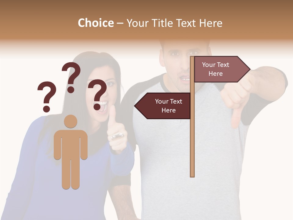 Problems Love Mood PowerPoint Template