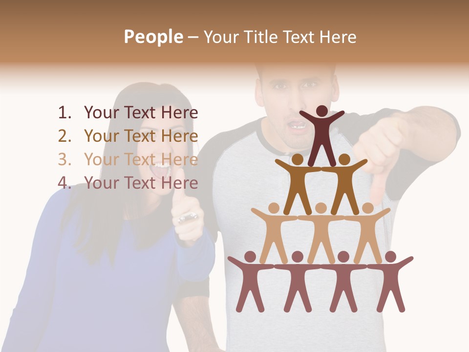 Problems Love Mood PowerPoint Template