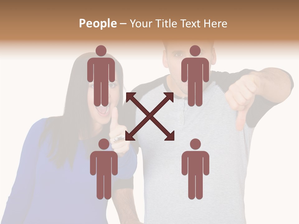 Problems Love Mood PowerPoint Template