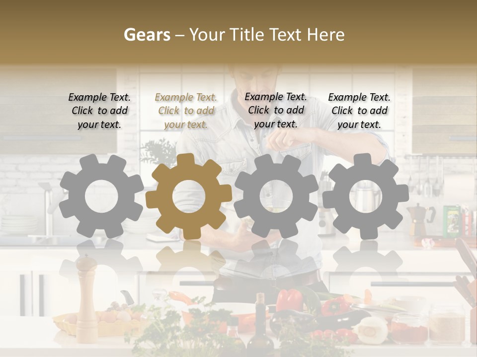 American Cook Good PowerPoint Template