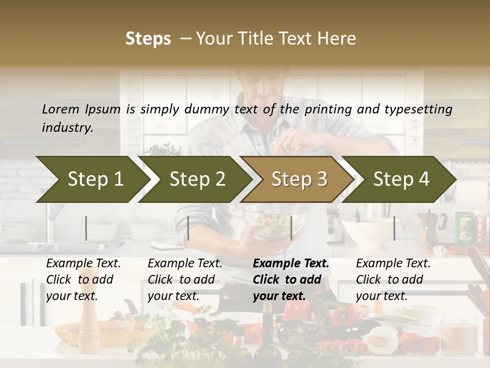 American Cook Good PowerPoint Template