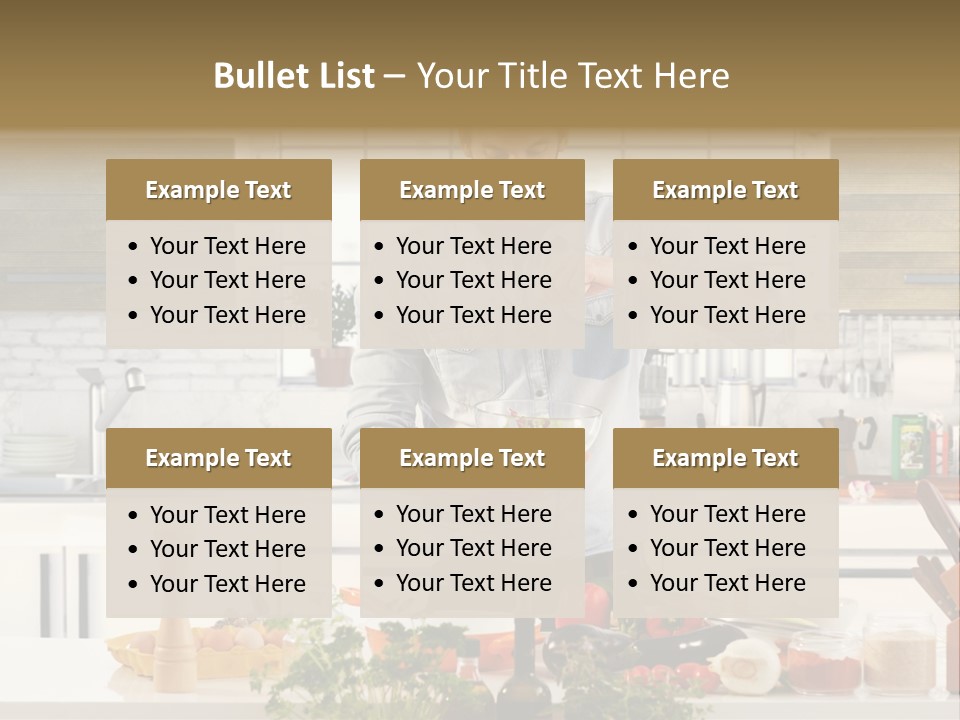 American Cook Good PowerPoint Template