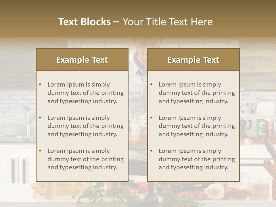 American Cook Good PowerPoint Template