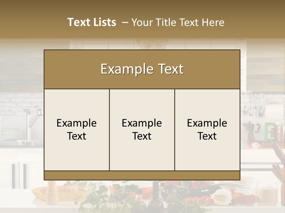 American Cook Good PowerPoint Template